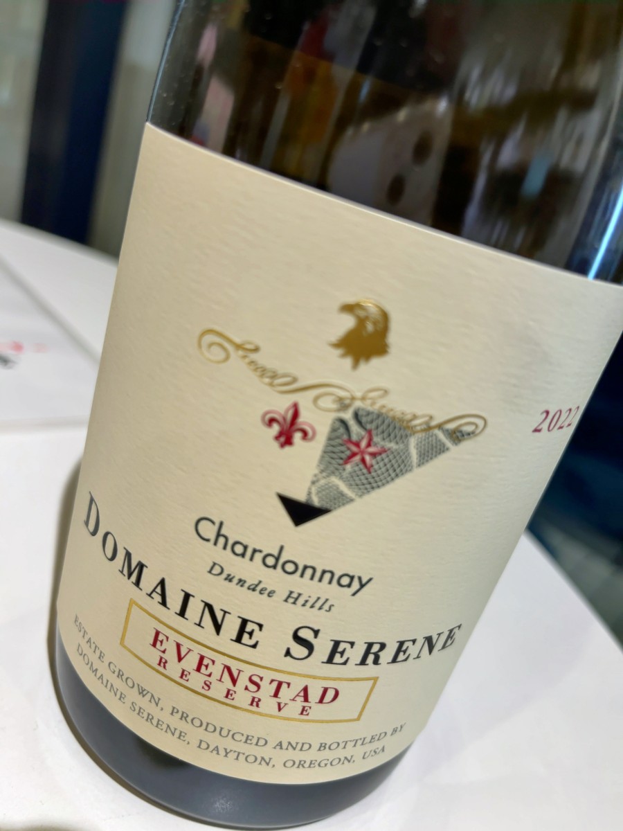 シャルドネエヴェンスタッドリザーヴ2022/2016年間ランキング1位ワイン・スペクテーター