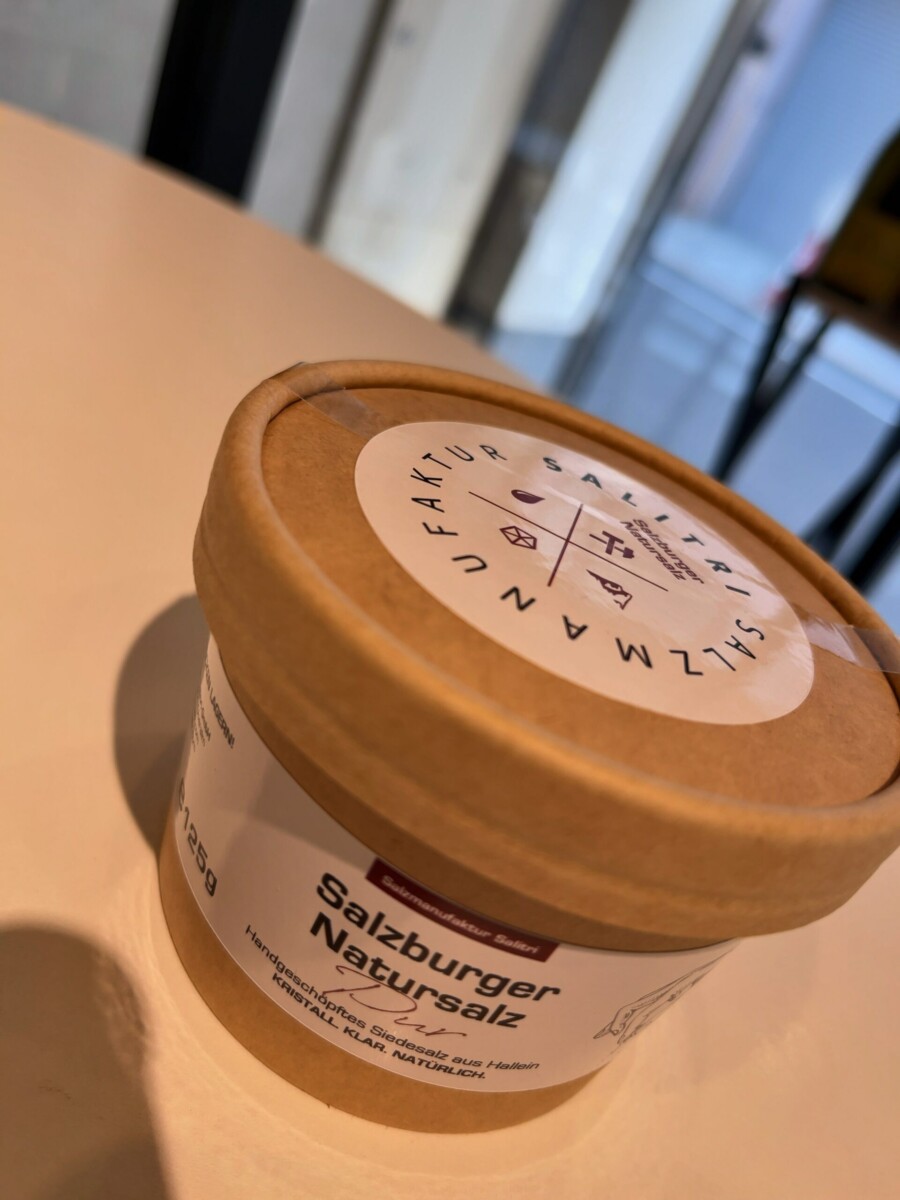 SalzburgerNatursalz 紙容器入フィンガーソルト125g