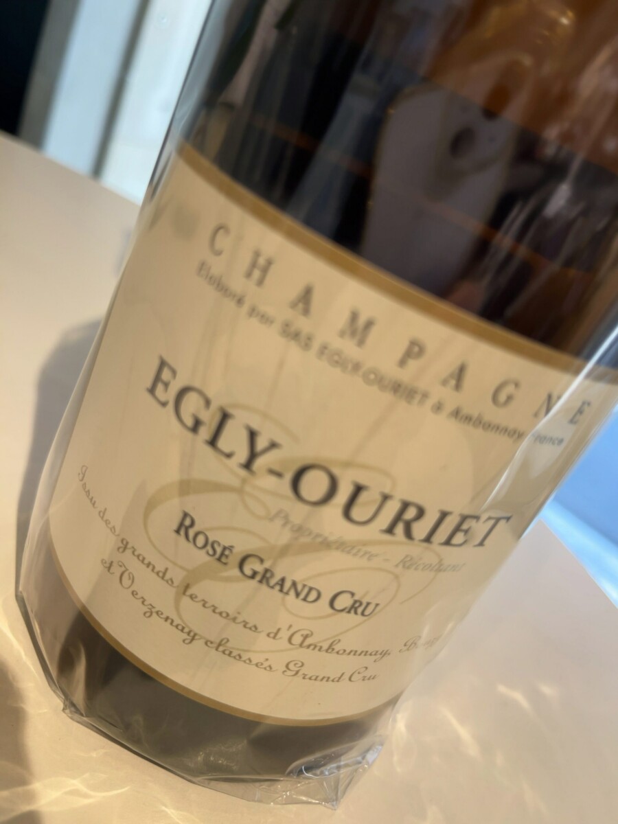 入荷エグリ・ウーリエ　ロゼグラン・クリュシャンパーニュ